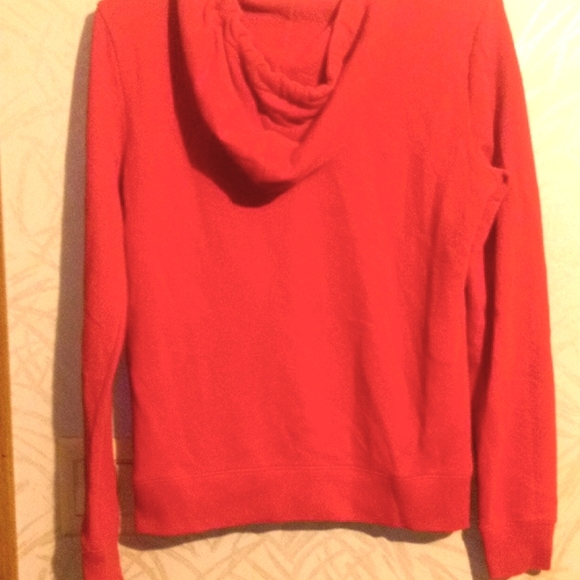 SOLD💥Vintage PINK Victoria's Secret Red Hoodie Size Small Ptp 20 22 stretches - Picture 5 of 5